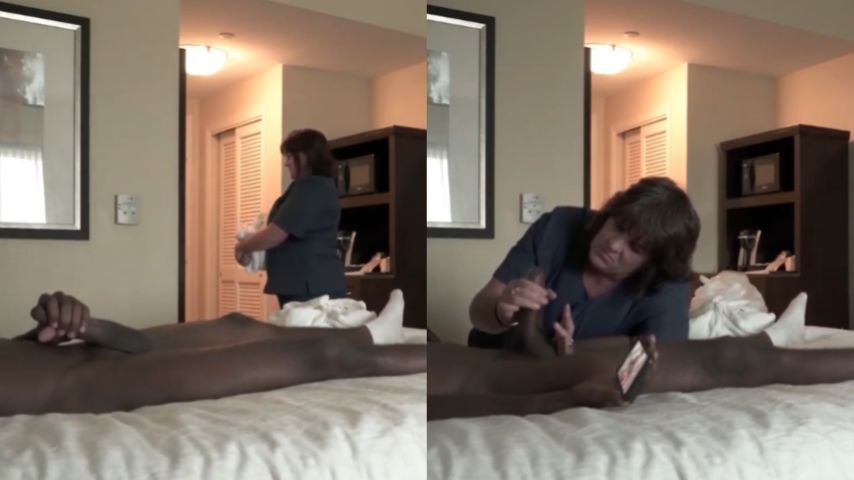 MILF Room Service Couldnt Resist Long BBC