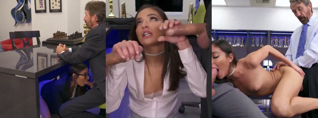 New Secerary Fuck and Suck Big Black Cock bj