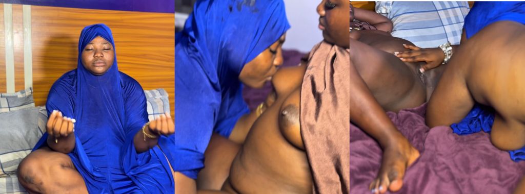 Hausa Lesbian Sucks Friend Phat Pussy