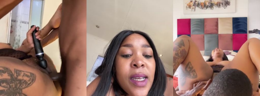 Thick Milf Cameroon Instagram Influencer Goes Live Taking Long BBC