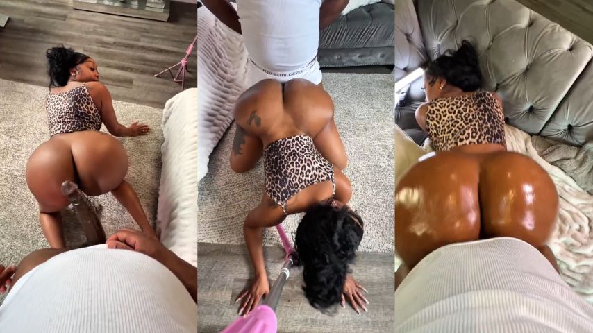 Big Booty Ebony MILF Amateur Leaks Sweet Fuck1