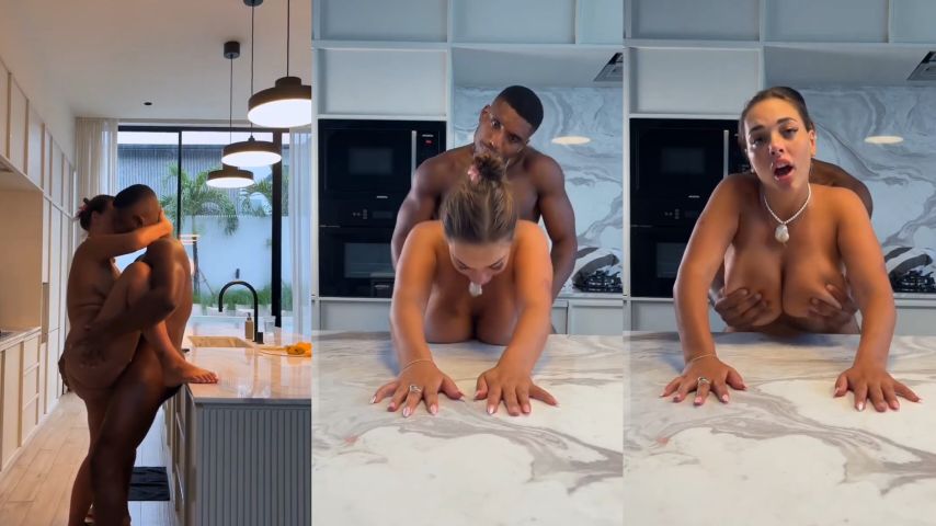 Intense Ebony MILF Sex Tape Doggystyle Fucking1