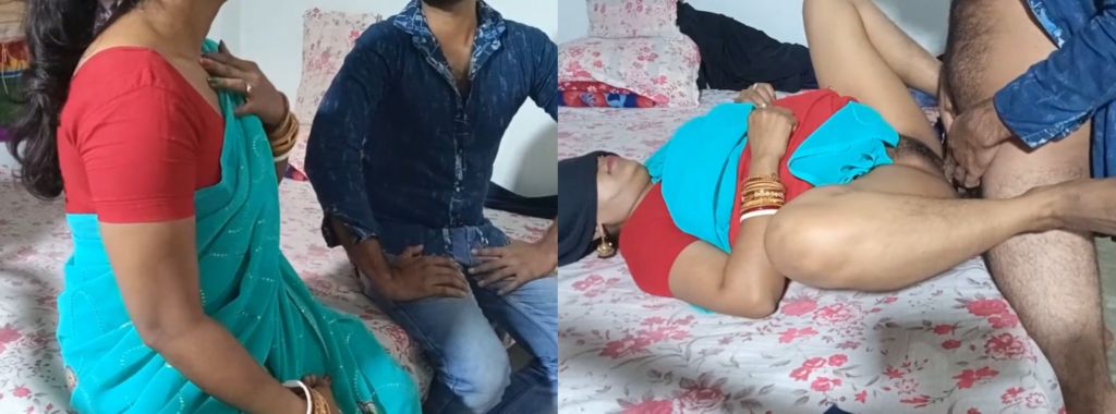 Indian MILF Mom Cheating Enjoys Friend BBC 1