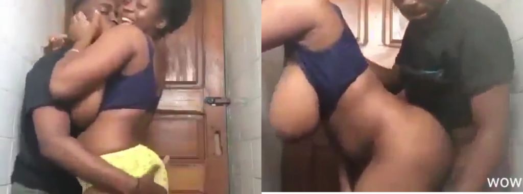 Sweet Ebony Homemade Sex Tape busty Busty Cousin1